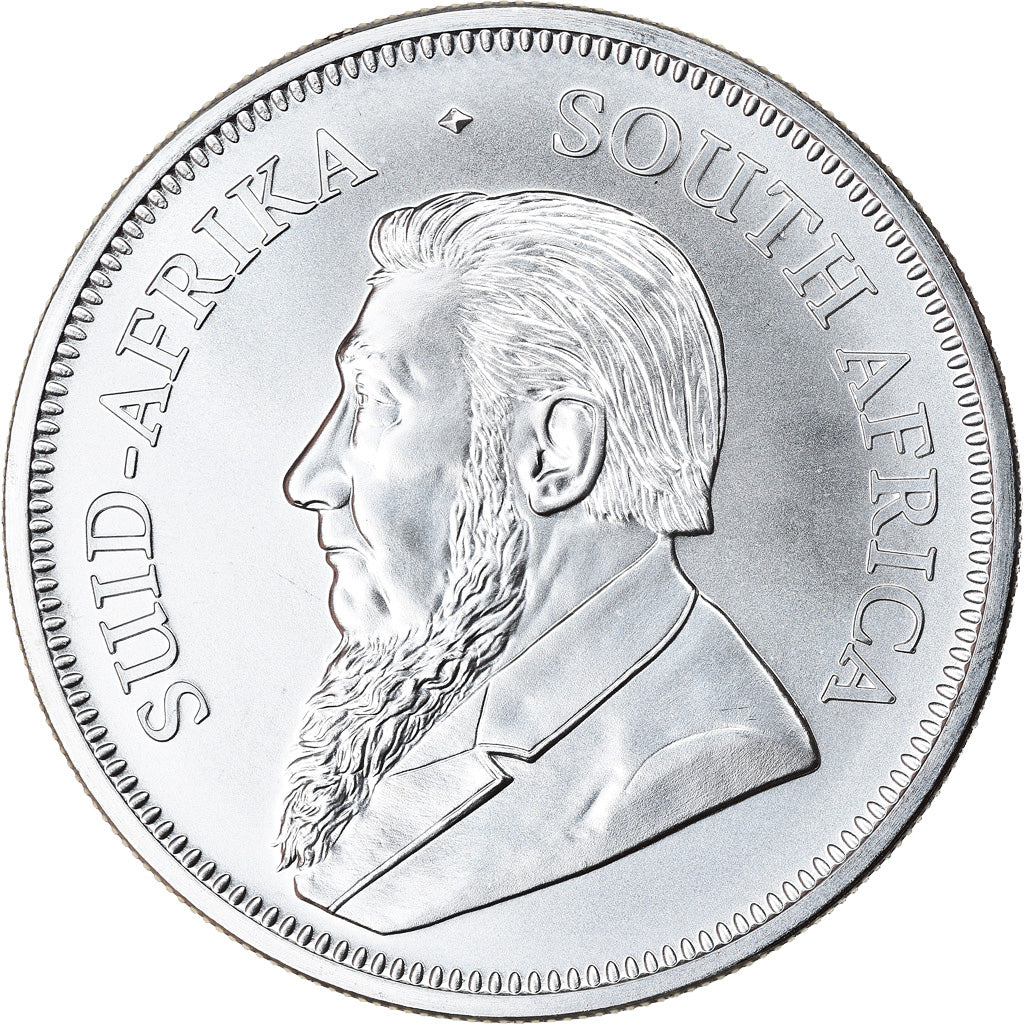 Coin, South Africa, Krugerrand, 2019, 1 Oz, MS(65-70), Silver