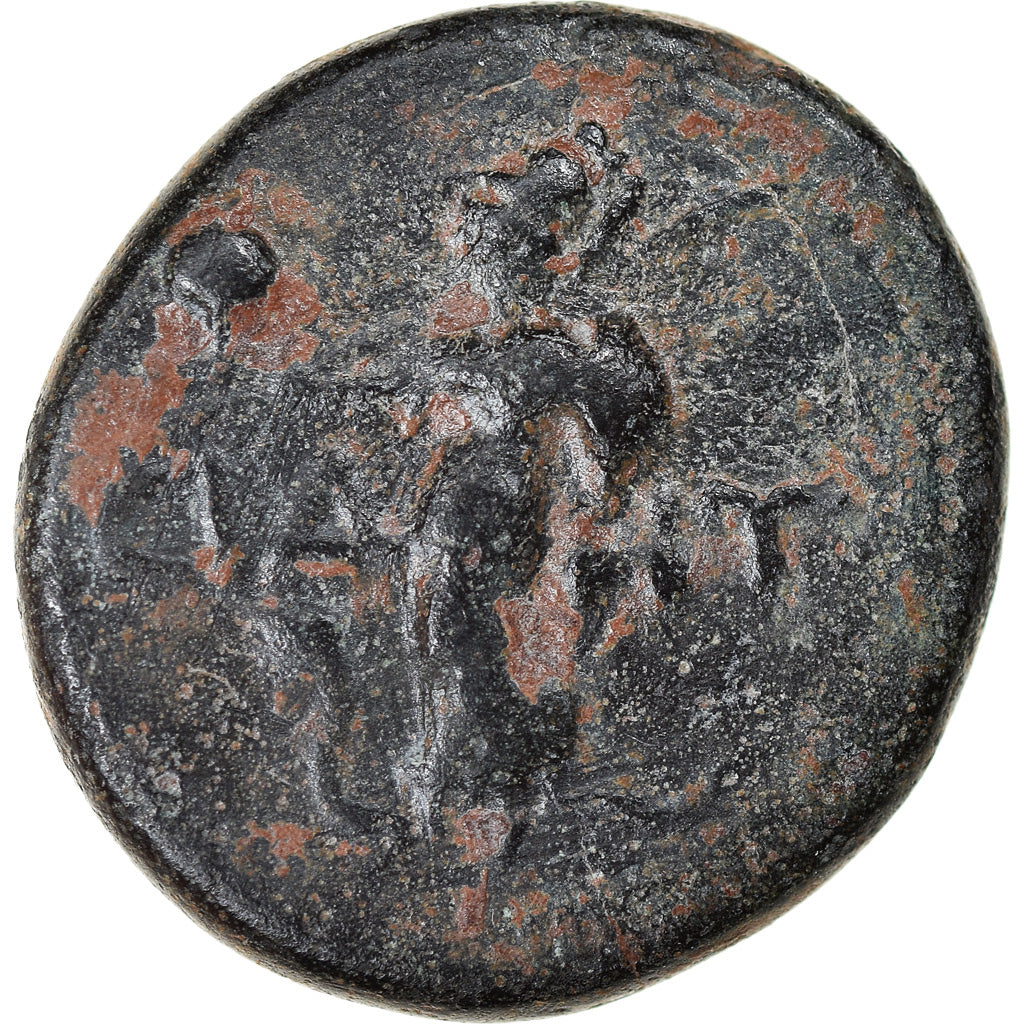 Coin, Pamphylia, Side, Nero, Bronze Æ, 54-68, EF(40-45), Bronze, RPC:3401