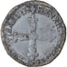 Coin, France, Henri III, 1/8 Ecu, 1582, Nantes, VF(20-25), Silver, Sombart:4664