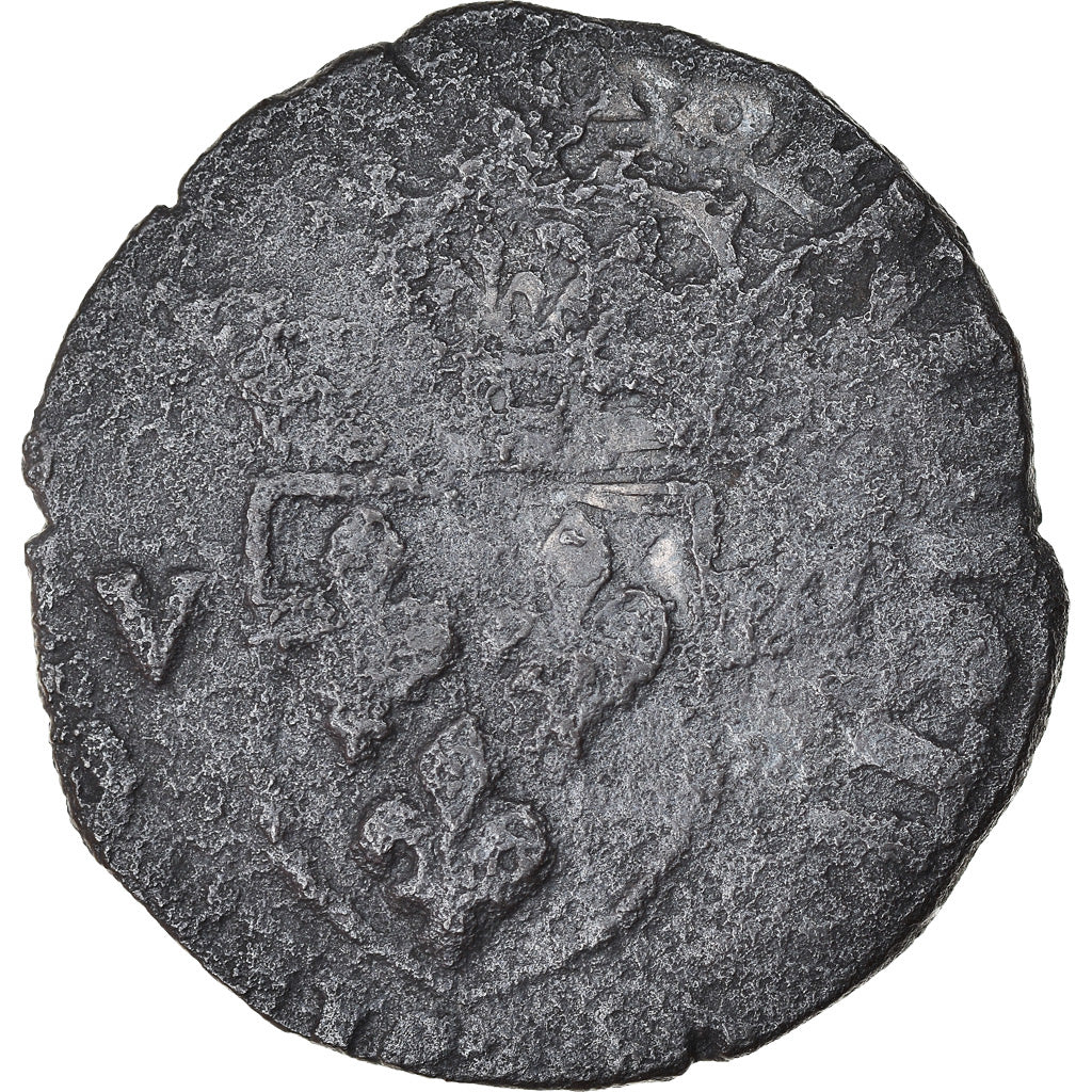 Moneta, Francja, Henri III, 1/8 Ecu, Uncertain date, Rennes, F(12-15), Srebro