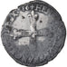 Moneta, Francia, Henri III, 1/8 Ecu, 1586, Nantes, MB, Argento, Sombart:4664