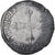 Moneda, Francia, Henri III, 1/8 Ecu, 1579, Rennes, BC+, Plata, Sombart:4664