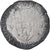 Moneda, Francia, Henri III, 1/8 Ecu, 1579, Rennes, BC+, Plata, Sombart:4664