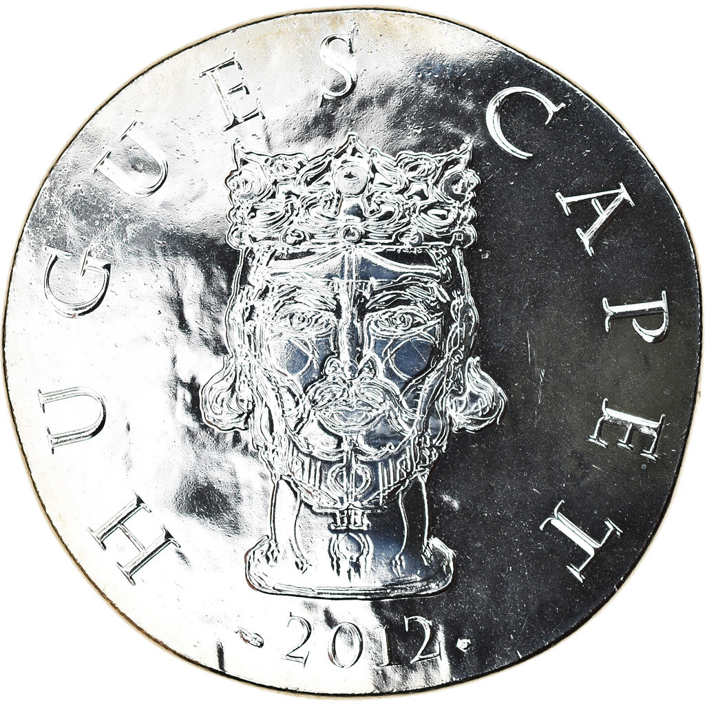France, Monnaie de Paris, 10 Euro, Hugues Capet, 2012, Proof, MS(65-70), Silver