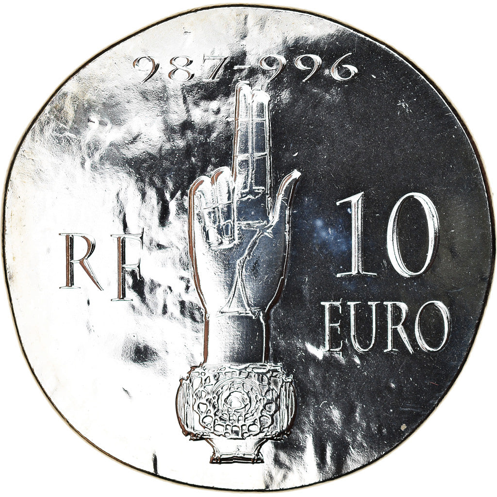 France, Monnaie de Paris, 10 Euro, Hugues Capet, 2012, Proof, MS(65-70), Silver