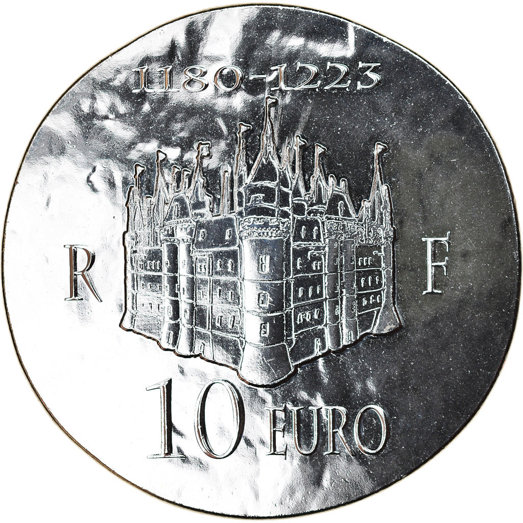 France, Monnaie de Paris, 10 Euro, Philippe II Auguste, 2012, Proof, MS(65-70)