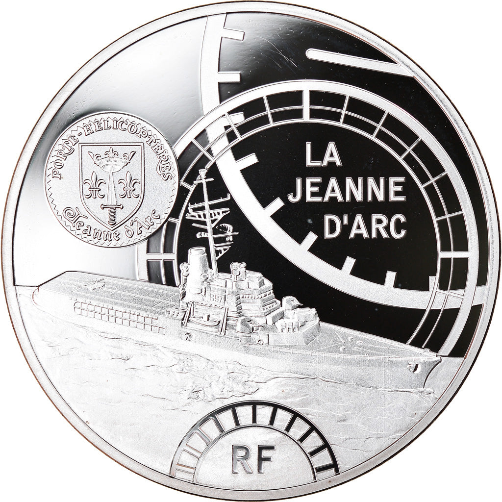 France, Monnaie de Paris, 10 Euro, La Jeanne d'Arc, 2012, Proof, FDC, Argent