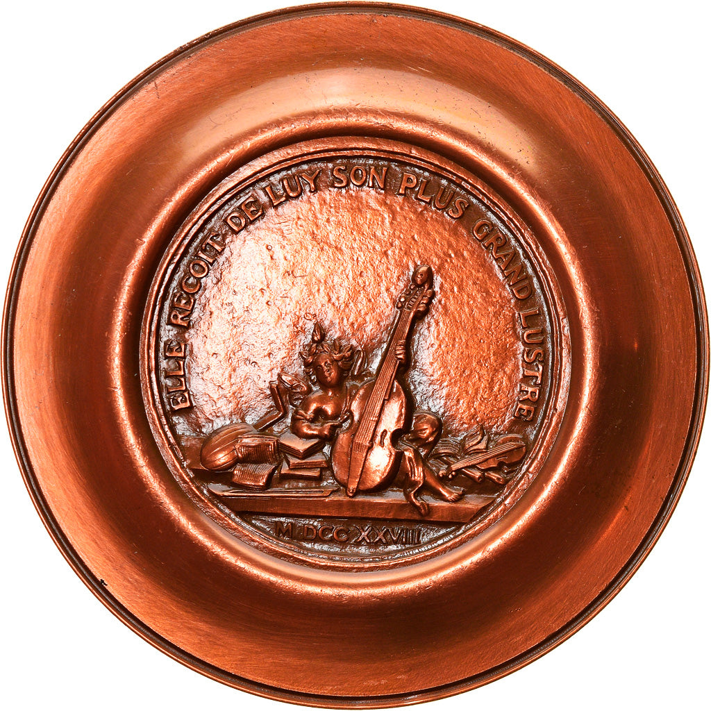 Frankrijk, Medaille, Marin Marais, Musicien du Roi, History, 1966, Cure, UNC-