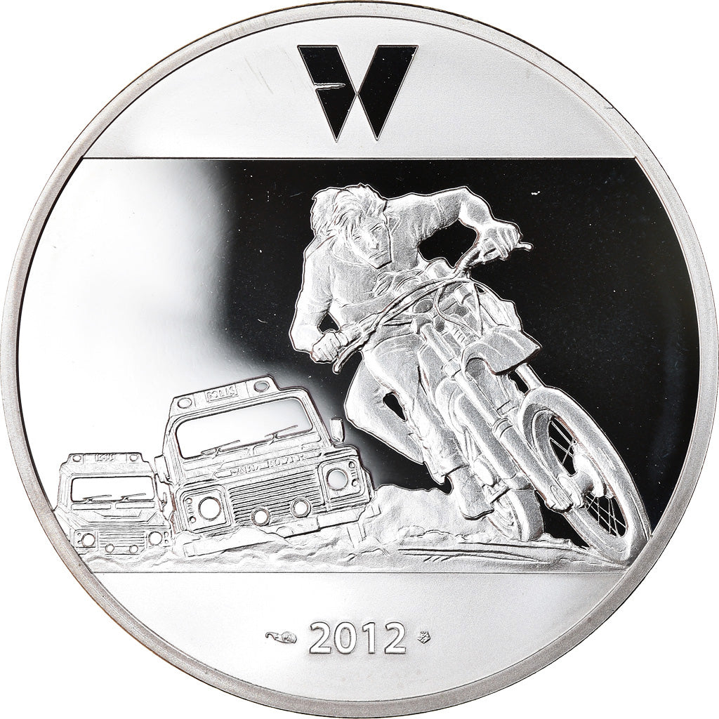 France, Monnaie de Paris, 10 Euro, Largo Winch, 2012, Proof, FDC, Argent