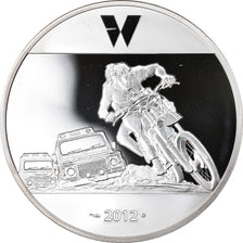 France, Monnaie de Paris, 10 Euro, Largo Winch, 2012, Proof, FDC, Argent