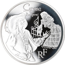 Frankreich, Monnaie de Paris, 10 Euro, Cyrano de Bergerac, 2012, Proof, STGL