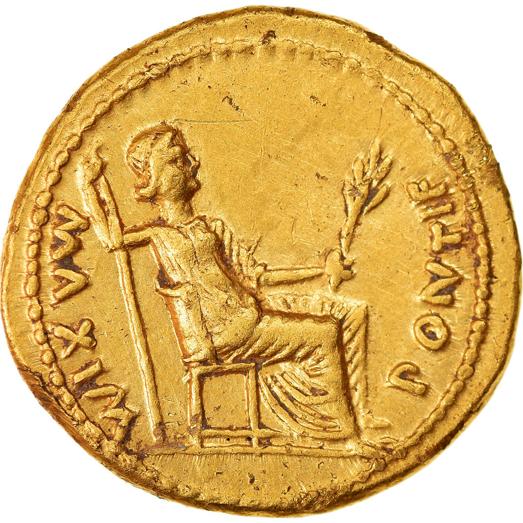 Coin, Tiberius, Aureus, AD 15-18, Lyon - Lugdunum, AU(50-53), Gold, RIC:25