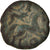 Münze, Ambiani, Bronze aux animaux affrontés, Ist century BC, SS, Bronze