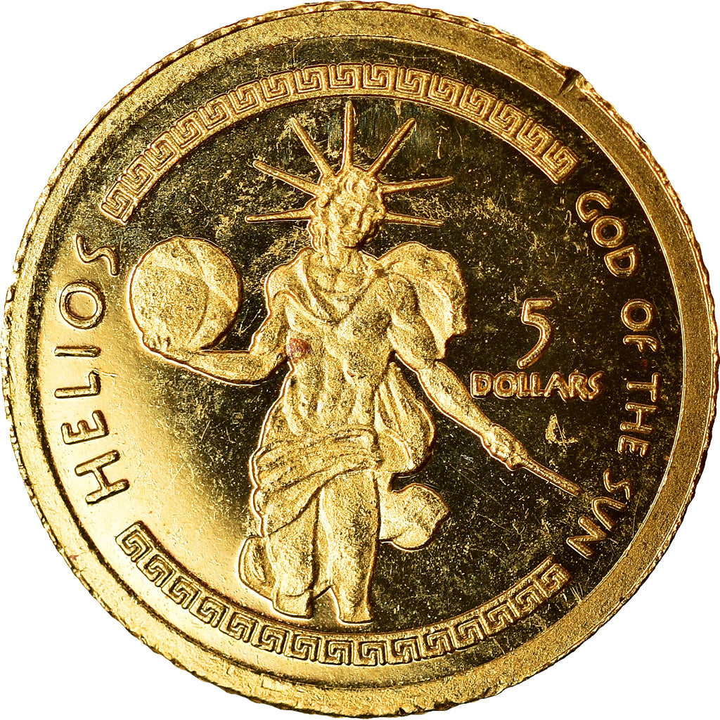 Coin, Cook Islands, Elizabeth II, Helios, 5 Dollars, 2009, Valcambi, MS(65-70)