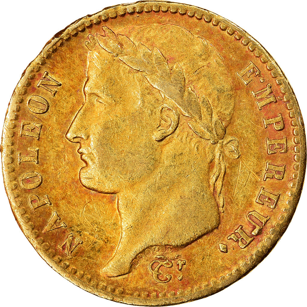 Coin, France, Napoléon I, 20 Francs, 1812, Paris, EF(40-45), Gold, KM:695.1