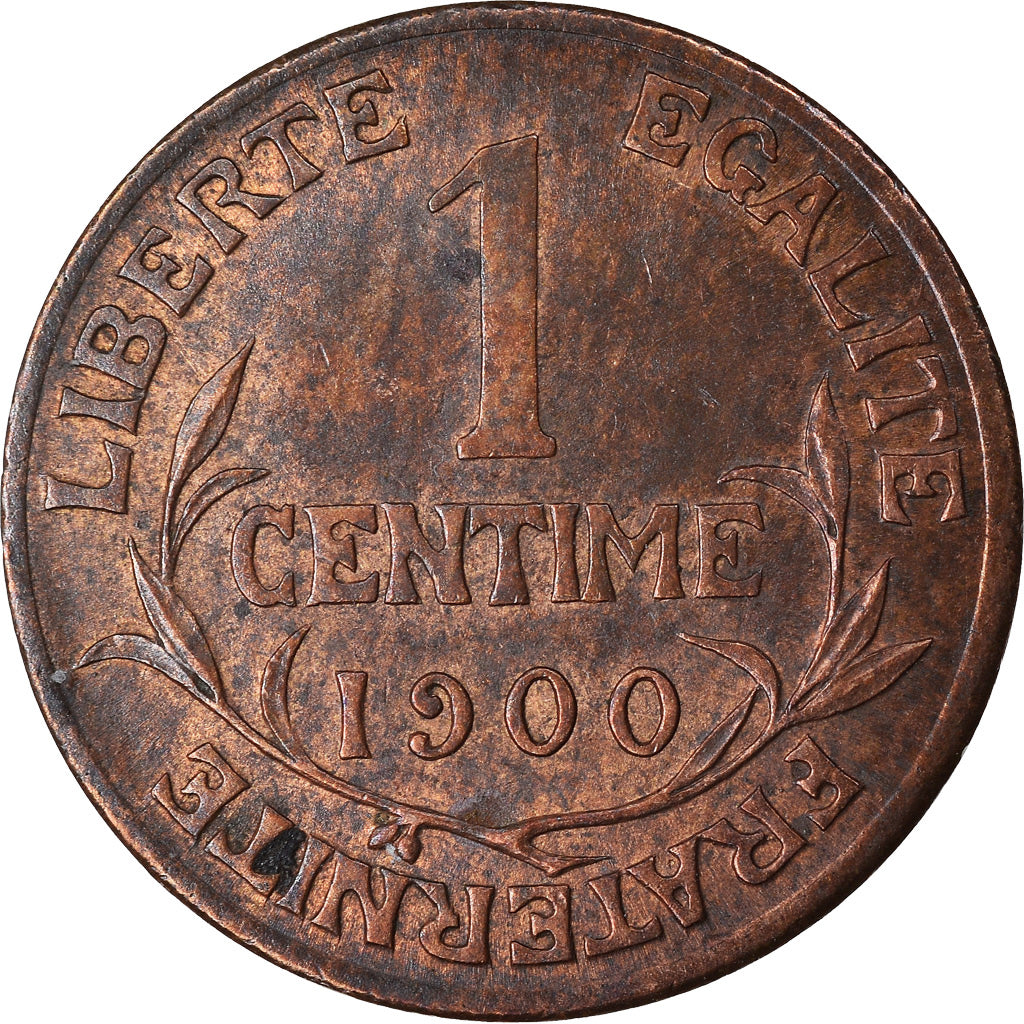Moneta, Francia, Dupuis, Centime, 1900, Paris, BB+, Bronzo, KM:840, Gadoury:90