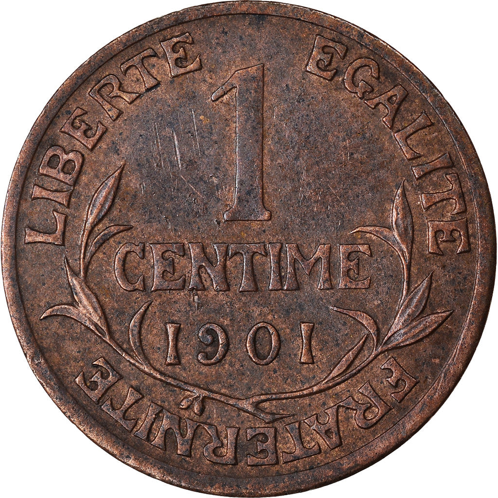 Coin, France, Dupuis, Centime, 1901, Paris, EF(40-45), Bronze, KM:840