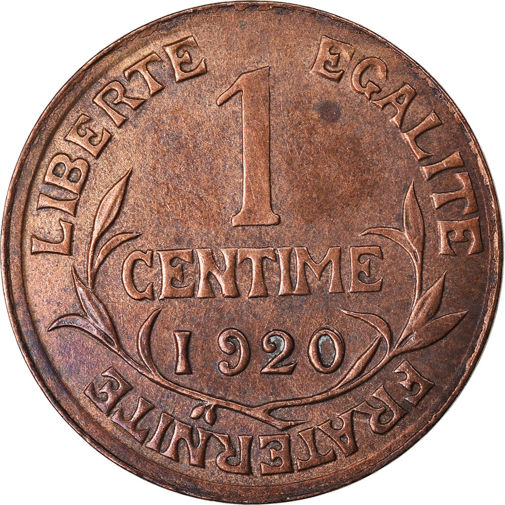 Coin, France, Dupuis, Centime, 1920, Paris, EF(40-45), Bronze, KM:840