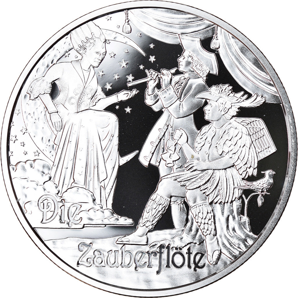 Coin, Austria, Mozart, 20 Euro, 2016, MS(65-70), Silver