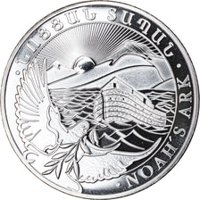 Coin, Armenia, Noah's Ark, 500 Dram, 2017, 1 Oz, MS(65-70), Silver