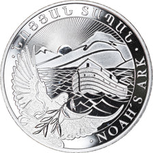 Coin, Armenia, Noah's Ark, 500 Dram, 2018, 1 Oz, MS(65-70), Silver