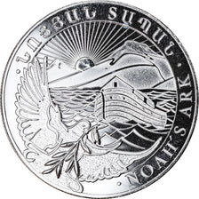Coin, Armenia, Noah's Ark, 200 Dram, 2018, 1/2 Oz, MS(65-70), Silver