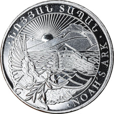 Coin, Armenia, Noah's Ark, 100 Dram, 2018, 1/4 Oz, MS(65-70), Silver