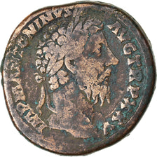 Coin, Marcus Aurelius, Sestertius, 171, Rome, VF(30-35), Bronze, RIC:1017