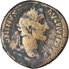 Coin, Antoninus Pius, Sestertius, 145-147, Rome, VF(20-25), Bronze, RIC:774