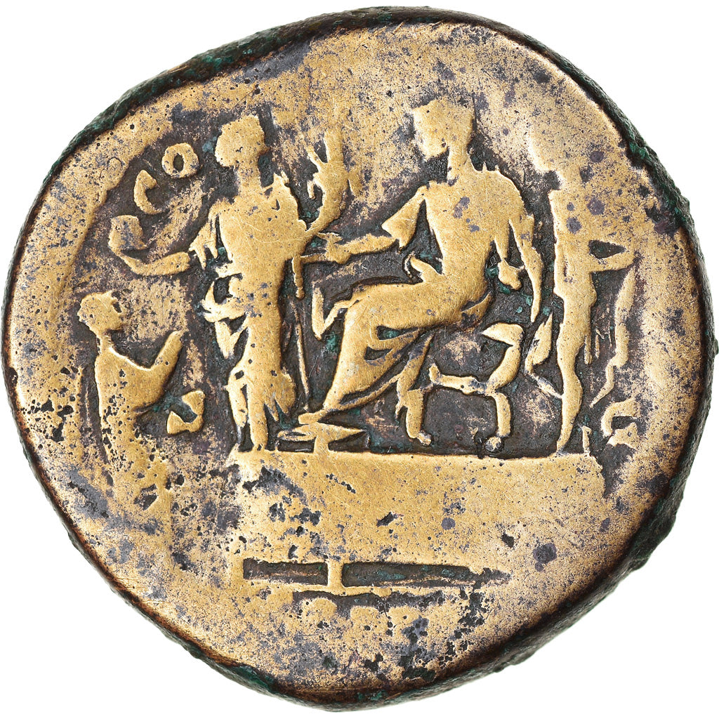 Coin, Antoninus Pius, Sestertius, 145-147, Rome, VF(20-25), Bronze, RIC:774