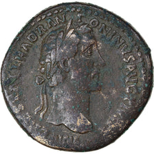 Coin, Antoninus Pius, Sestertius, 150-151, Rome, EF(40-45), Bronze, RIC:874