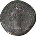 Coin, Antoninus Pius, Sestertius, 150-151, Rome, EF(40-45), Bronze, RIC:874