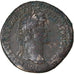 Coin, Antoninus Pius, Sestertius, 150-151, Rome, EF(40-45), Bronze, RIC:874