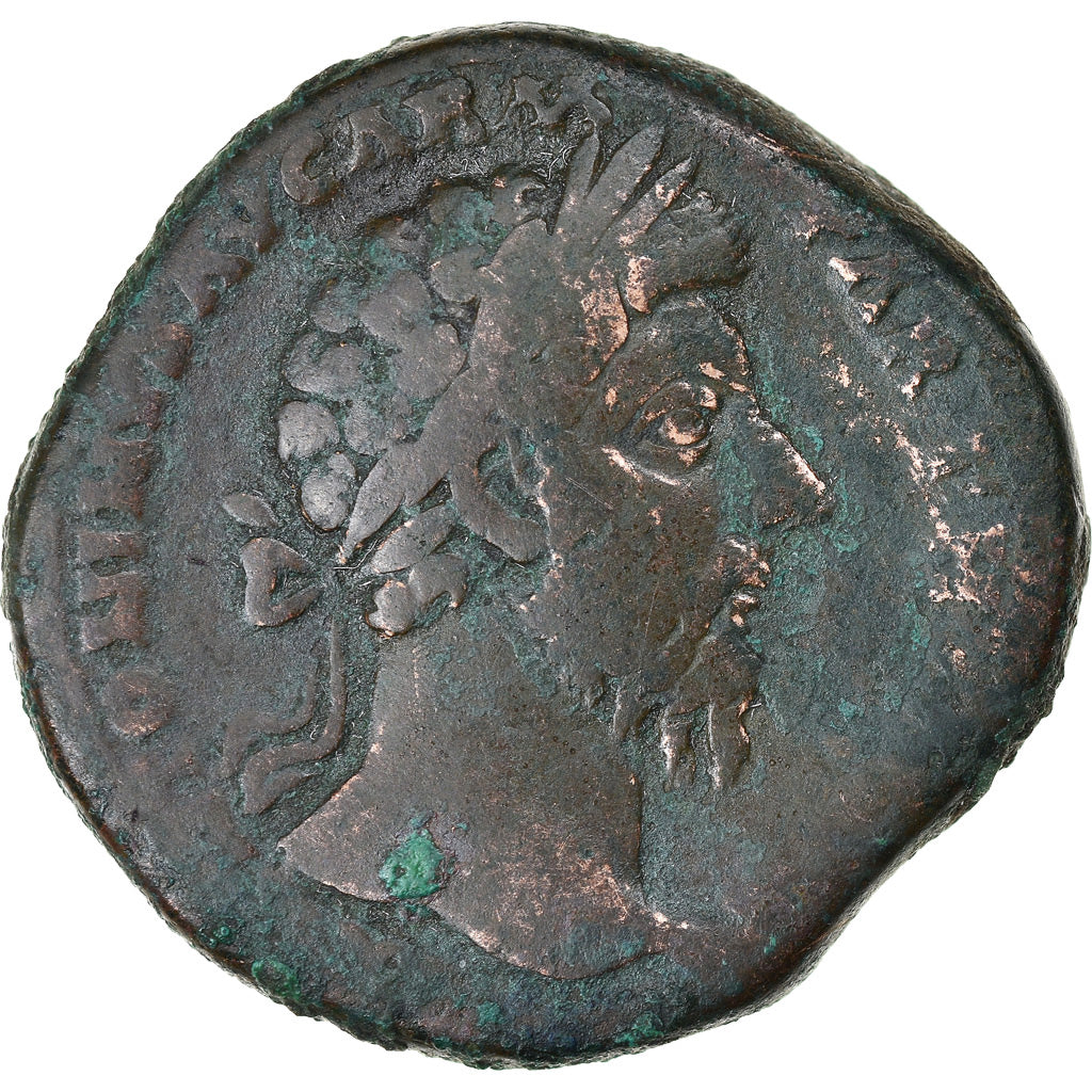 Coin, Marcus Aurelius, Sestertius, 168, Rome, VF(20-25), Bronze, RIC:960