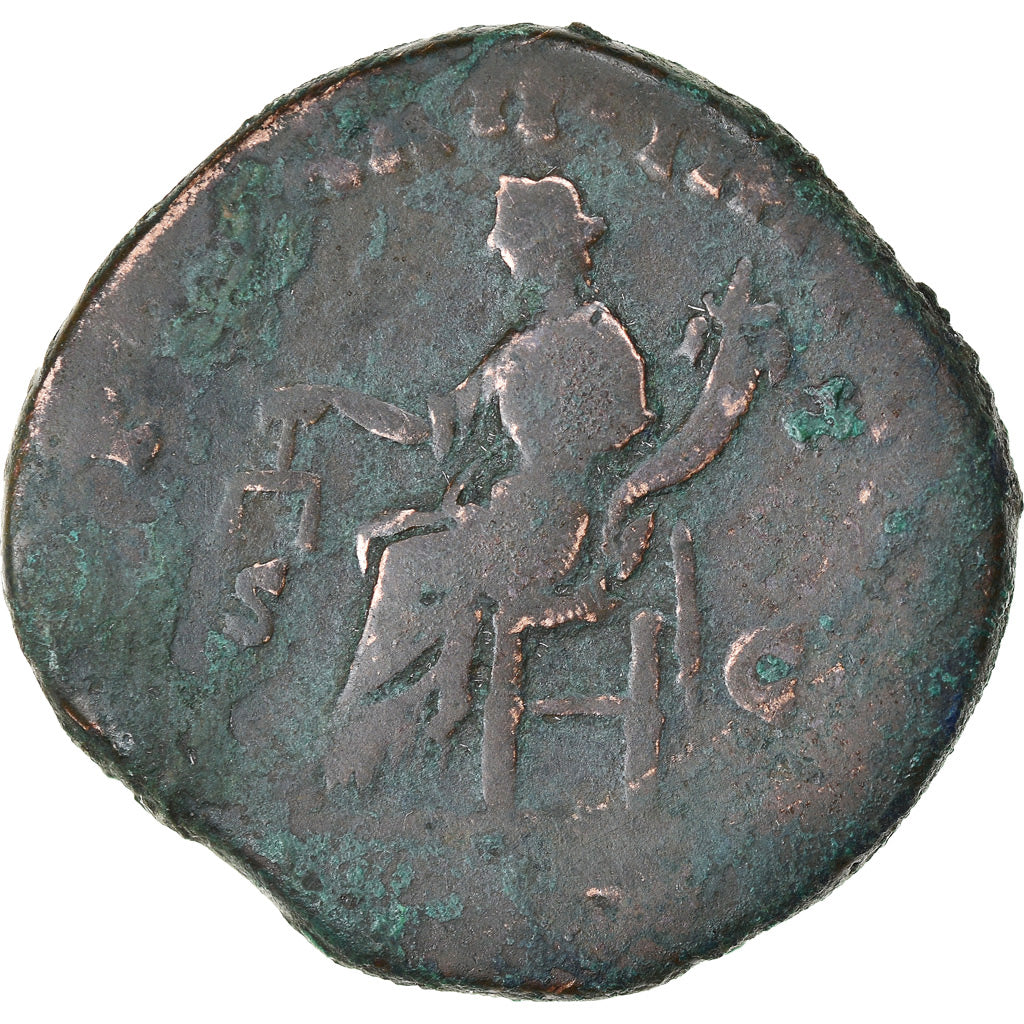 Coin, Marcus Aurelius, Sestertius, 168, Rome, VF(20-25), Bronze, RIC:960