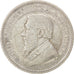 SOUTH AFRICA, 2-1/2 Shillings, 1896, KM #7, EF(40-45), Silver, 13.97