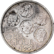 Coin, Belgium, 500 Francs, 500 Frank, 1980, Brussels, EF(40-45), Silver, KM:161a