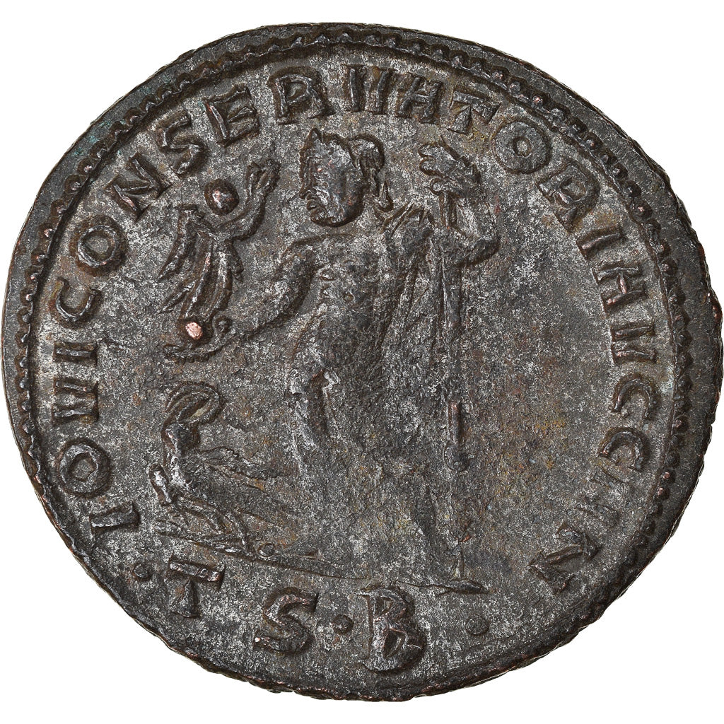 Coin, Constantine I, Follis, 312-313, Thessalonica, AU(50-53), Bronze, RIC:61b
