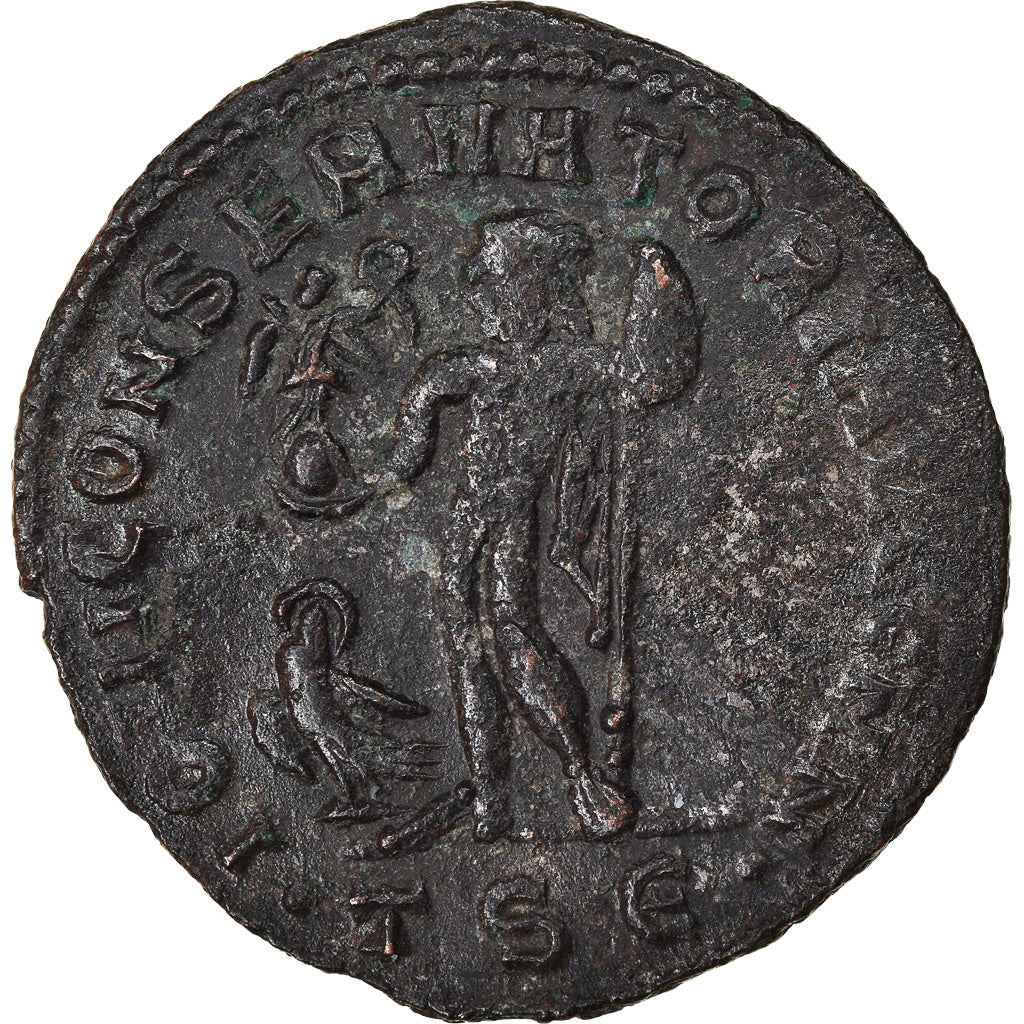 Moneta, Constantine I, Follis, 312-313, Thessalonica, AU(50-53), Bronze, RIC:61b
