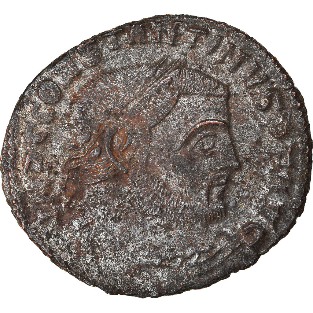 Coin, Constantine I, Follis, 312-313, Thessalonica, EF(40-45), Bronze, RIC:61b