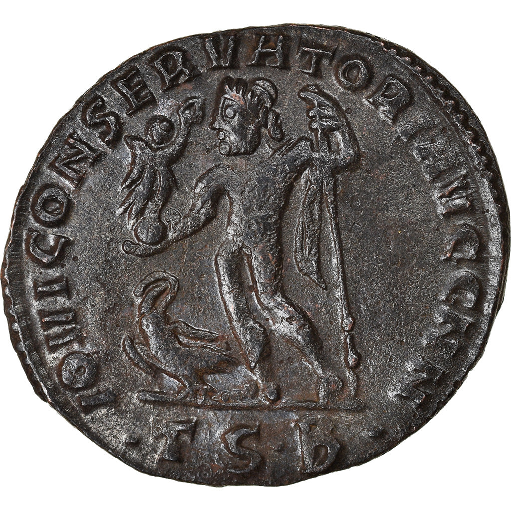 Coin, Constantine I, Follis, 312-313, Thessalonica, EF(40-45), Bronze, RIC:61b