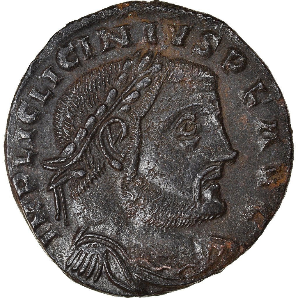 Moneta, Licinius I, Follis, 312-313, Thessalonica, AU(50-53), Bronze, RIC:59
