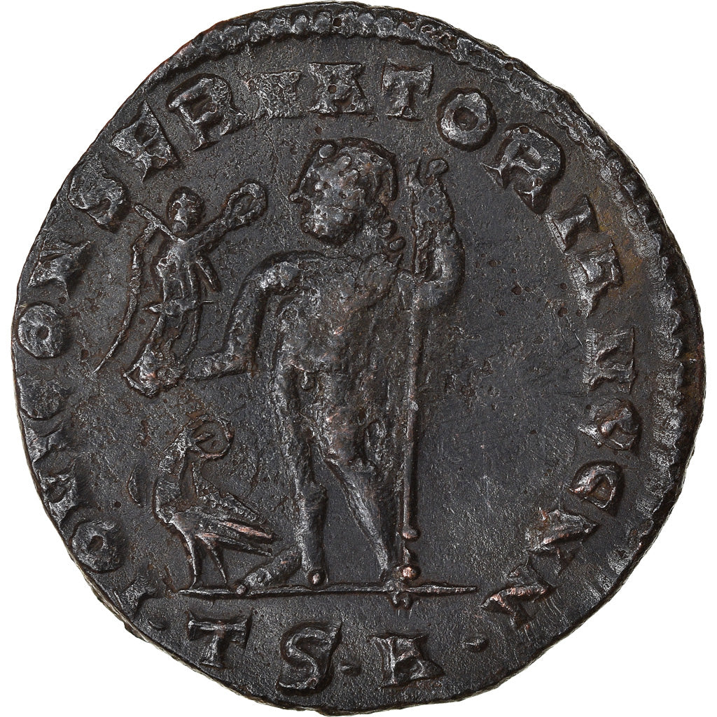 Moneta, Licinius I, Follis, 312-313, Thessalonica, AU(50-53), Bronze, RIC:59