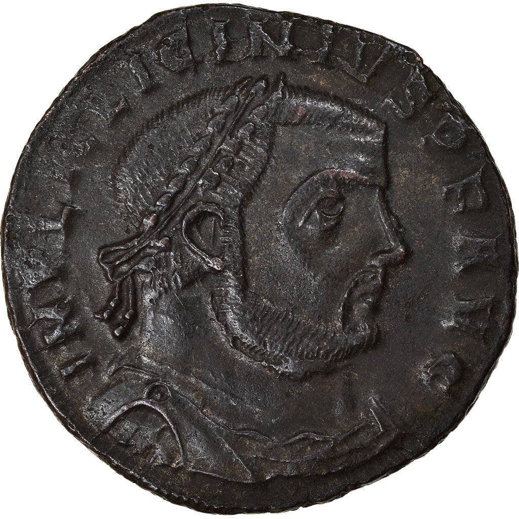 Coin, Licinius I, Follis, 312-313, Thessalonica, AU(50-53), Bronze, RIC:59