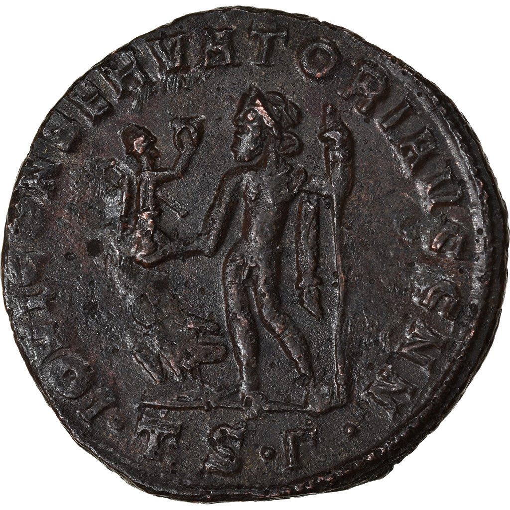 Coin, Licinius I, Follis, 312-313, Thessalonica, AU(50-53), Bronze, RIC:59