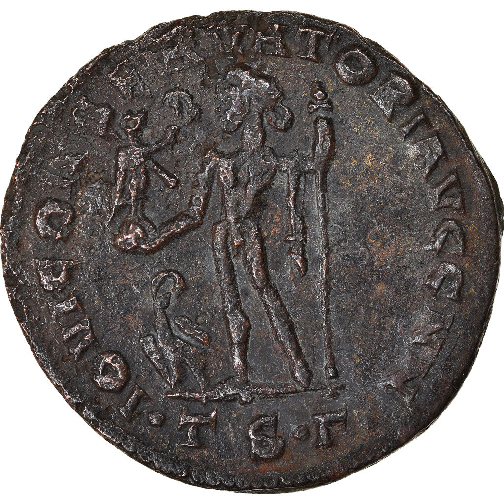 Coin, Licinius I, Follis, 312-313, Thessalonica, EF(40-45), Bronze, RIC:59