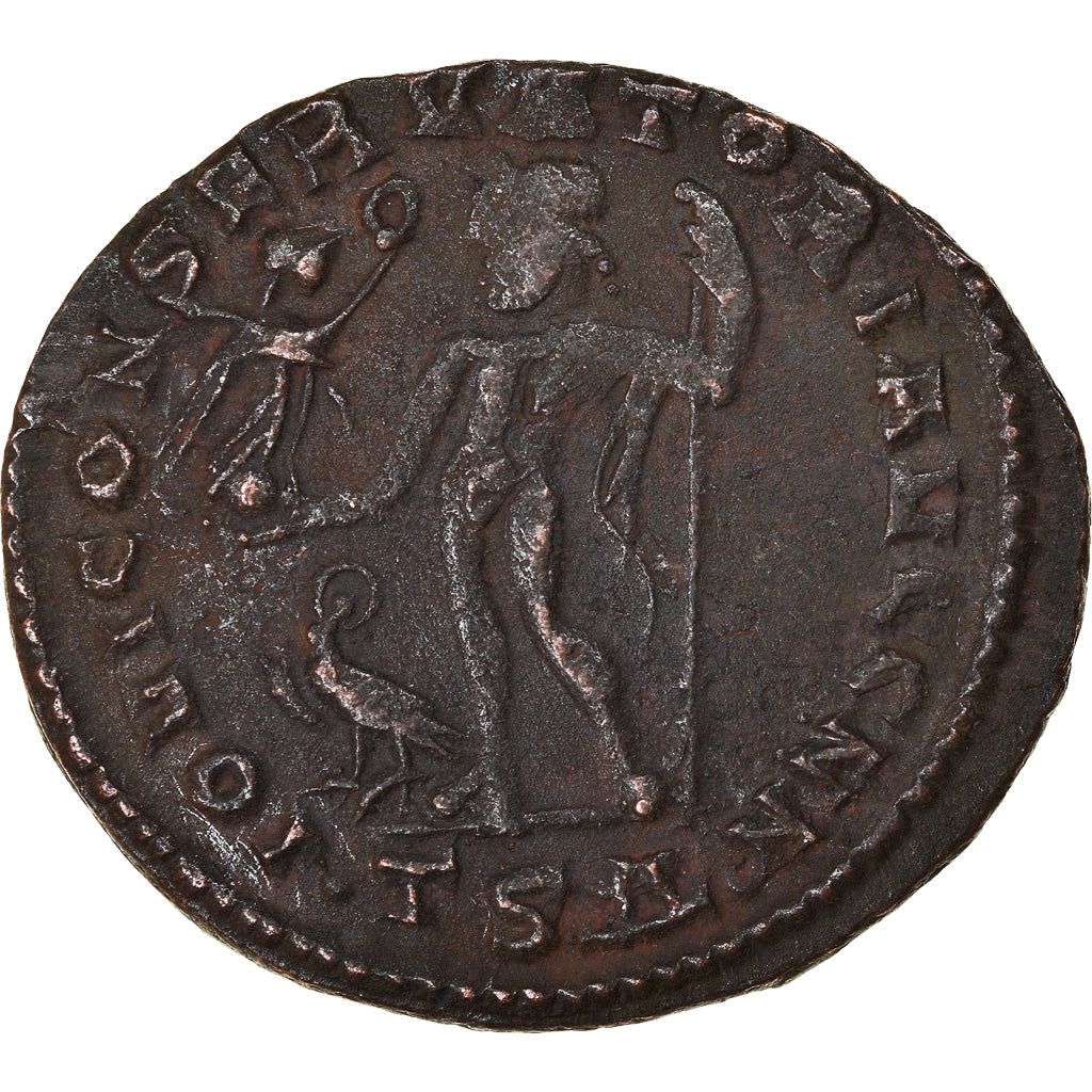 Coin, Licinius I, Follis, 312-313, Thessalonica, EF(40-45), Bronze, RIC:59
