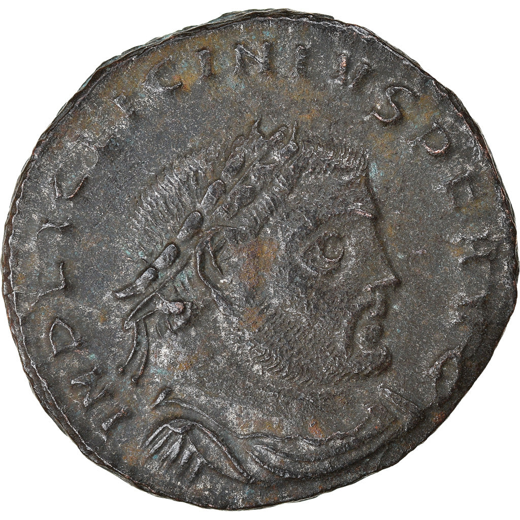 Moneta, Licinius I, Follis, 312-313, Thessalonica, EF(40-45), Bronze, RIC:59