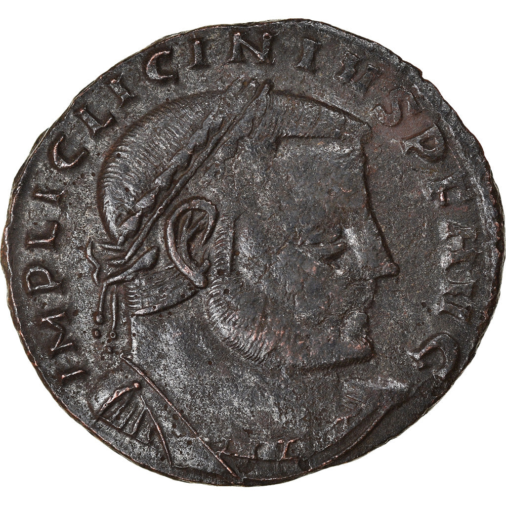 Coin, Licinius I, Follis, 312-313, Thessalonica, EF(40-45), Bronze, RIC:59