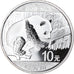 Coin, China, Panda, 10 Yüan, 2016, Bullion, MS(65-70), Silver